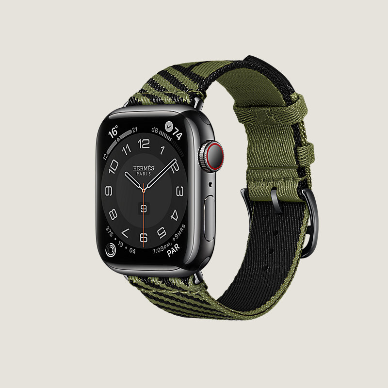 いいスタイル Apple Watch Hermès Series 7 41mm Black veme.fi